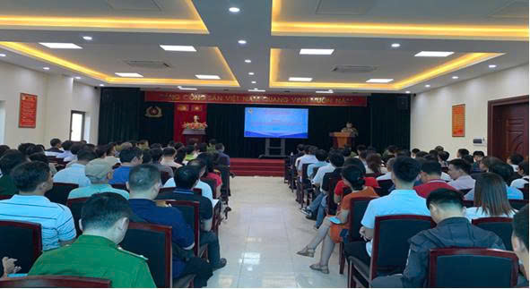 Phòng Cảnh sát PCCC&NCH - CATP Hà Nội triển khai Hội nghị tập huấn, hướng dẫn khai báo, cập nhật thông tin của cơ sở thuộc diện quản lý Nhà nước về PCCC- Ảnh 1.