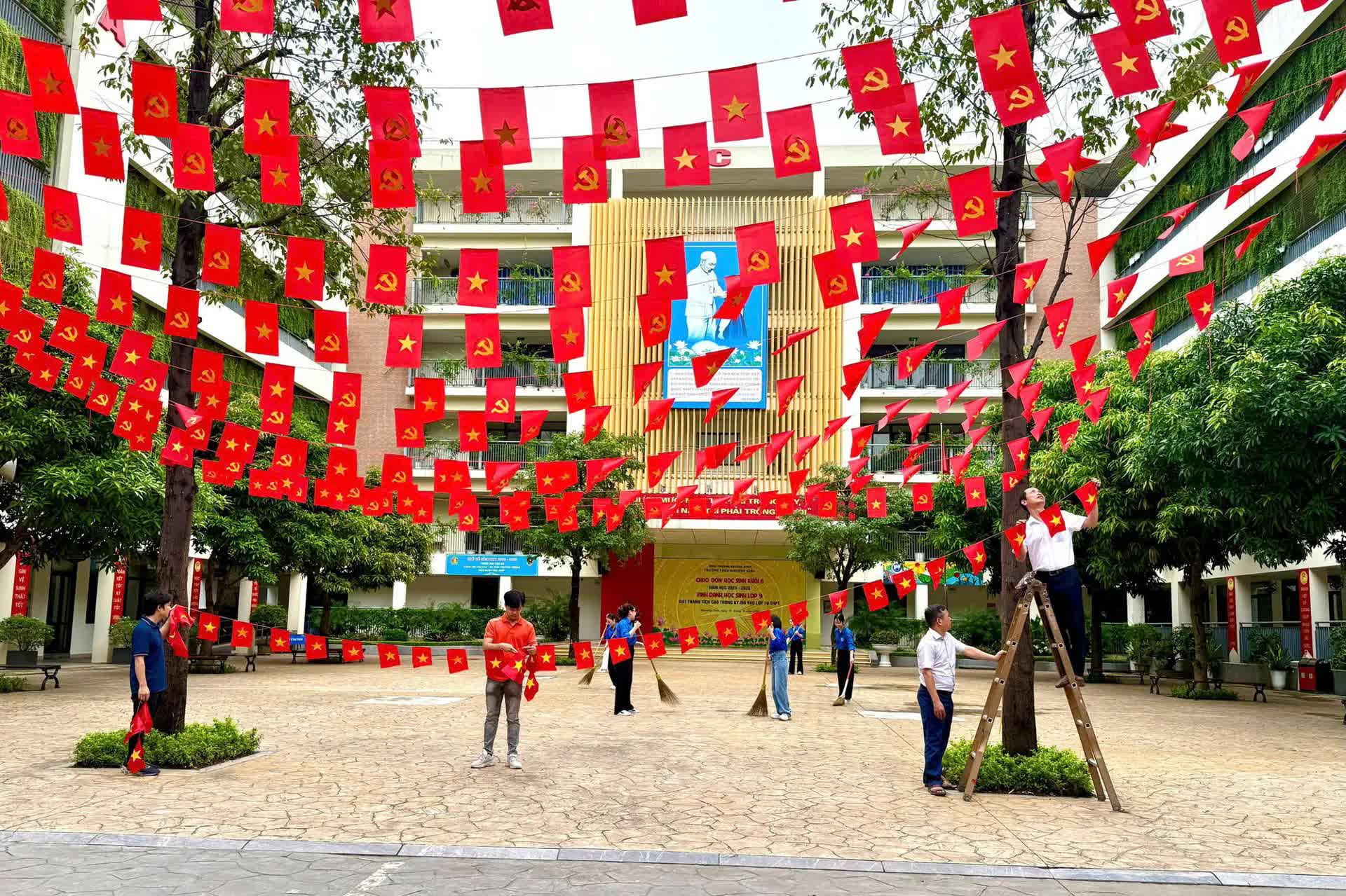 Phường Khương Đình: các trường sẵn sàng điều kiện tốt nhất đón năm học mới- Ảnh 1.