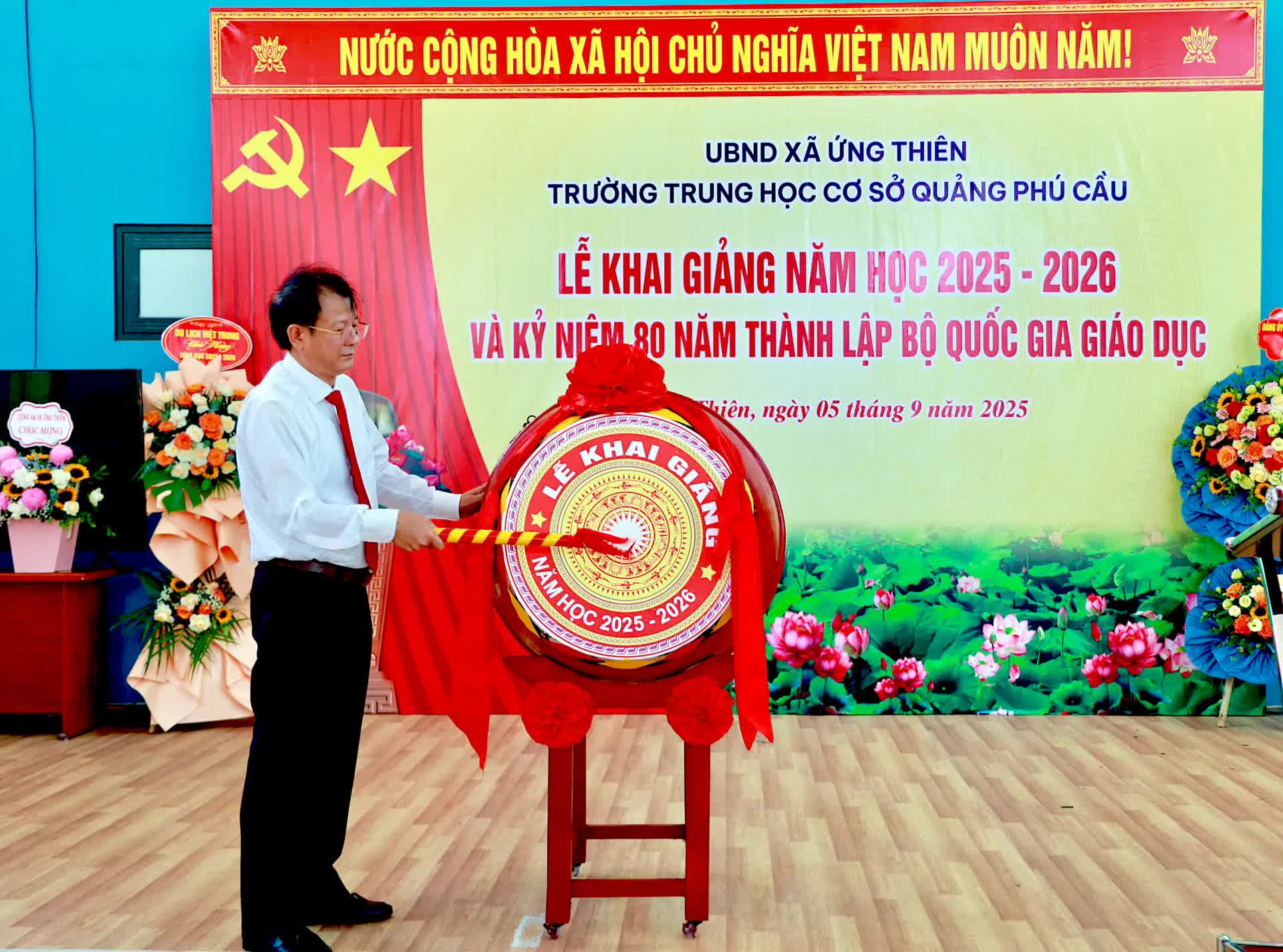 Xã Ứng Thiên: Kỷ cương, sáng tạo, đột phá, phát triển trong giáo dục- Ảnh 1.