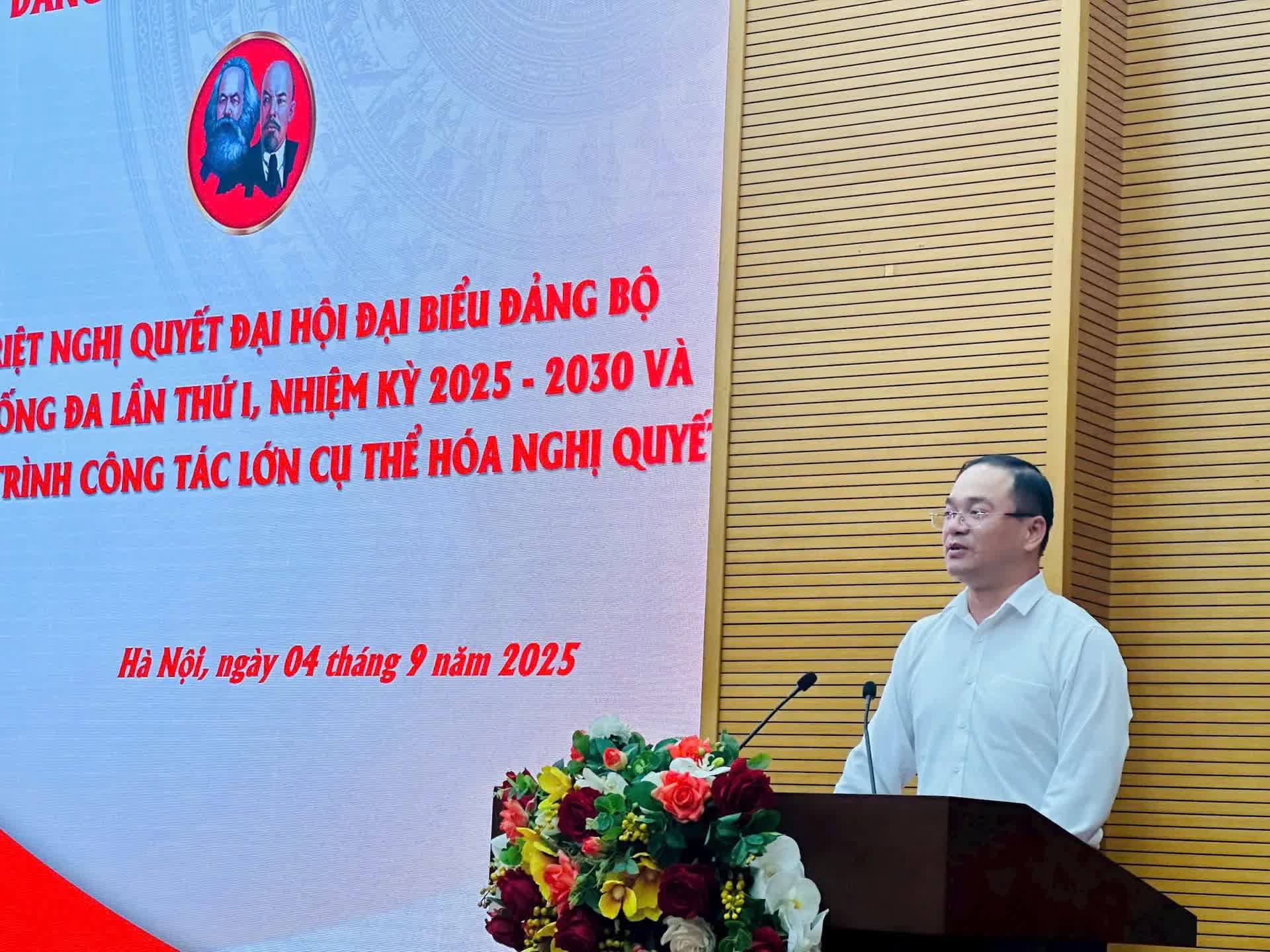 Phường Đống Đa tổng kết công tác chỉ đạo Đại hội Đảng bộ phường lần thứ I- Ảnh 3.