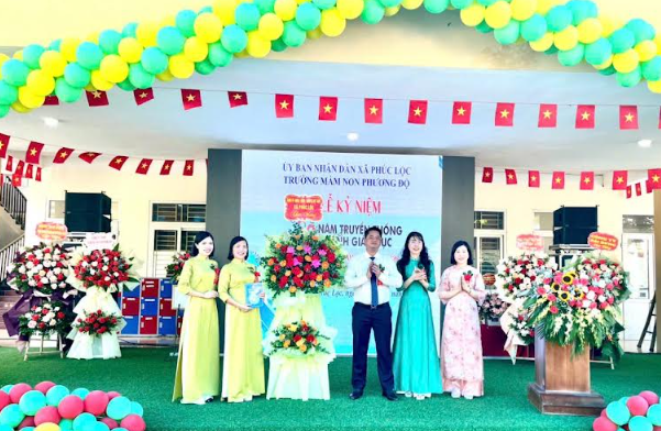 Tưng bừng Lễ khai giảng năm học mới trên địa bàn xã Phúc Lộc- Ảnh 8.