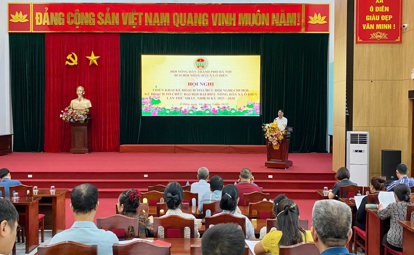Triển khai kế hoạch tổ chức Đại hội Hội Nông dân xã Ô Diên nhiệm kỳ 2025 – 2030- Ảnh 1.