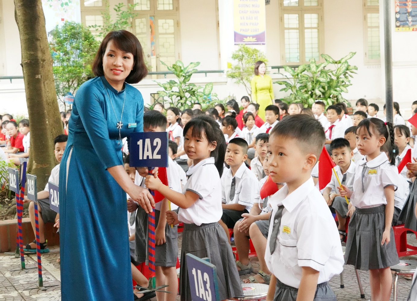 Trường Tiểu học Biên Giang long trọng tổ chức Lễ khai giảng năm học 2025 – 2026 và kỷ niệm 80 năm thành lập Bộ Quốc gia Giáo dục- Ảnh 3.