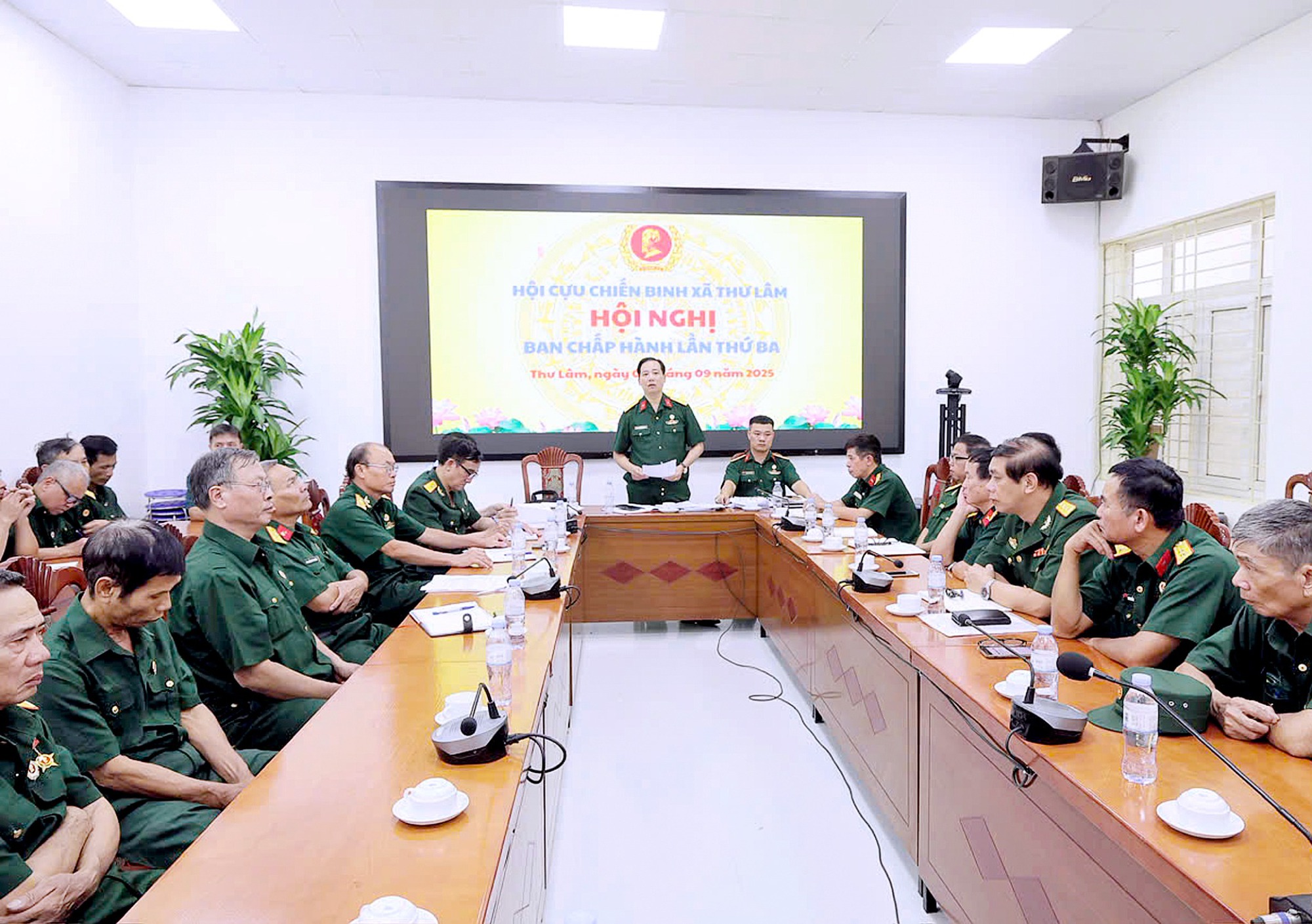 HỘI CỰU CHIẾN BINH XÃ THƯ LÂM LẤY PHIẾU TÍN NHIỆM NHÂN SỰ THAM GIA BAN CHẤP HÀNH KHÓA VIII, NHIỆM KỲ 2025 – 2030- Ảnh 1.