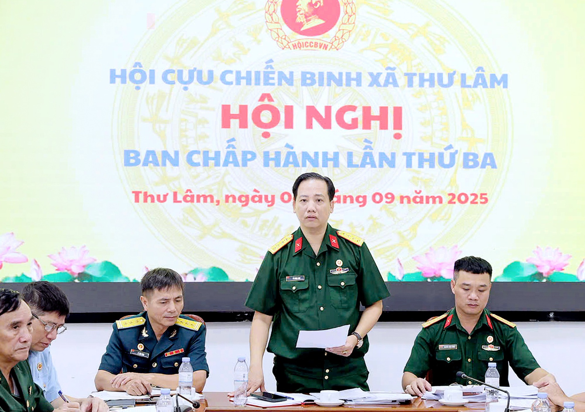 HỘI CỰU CHIẾN BINH XÃ THƯ LÂM LẤY PHIẾU TÍN NHIỆM NHÂN SỰ THAM GIA BAN CHẤP HÀNH KHÓA VIII, NHIỆM KỲ 2025 – 2030- Ảnh 2.