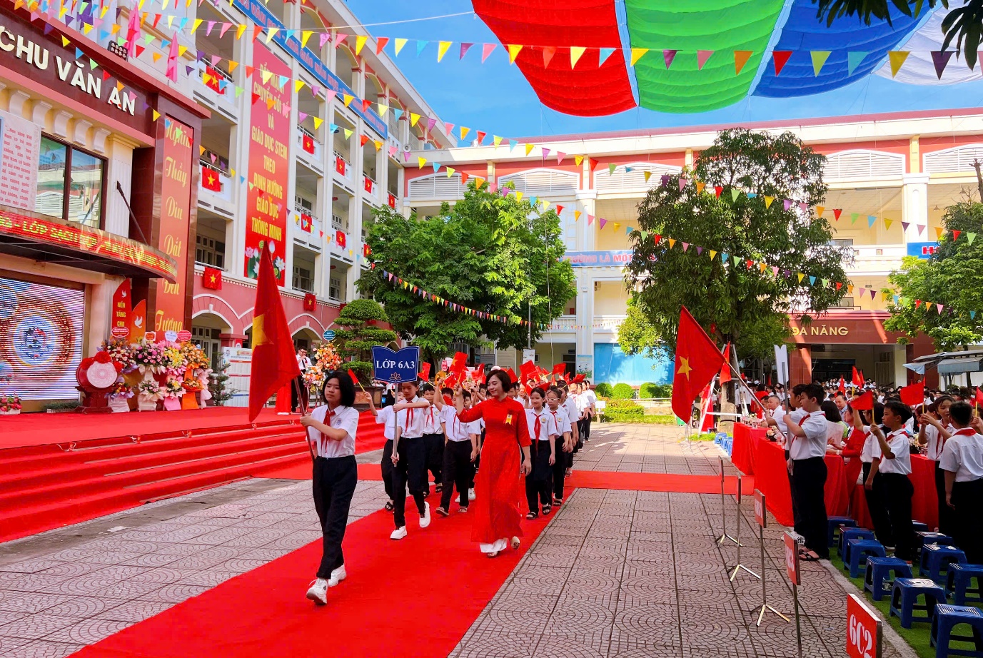 Phường Thanh Liệt: Các trường Tiểu học, THCS công lập, nhóm lớp Mầm non độc lập, tư thục trên địa bàn phường đồng loạt tổ chức Lễ Khai giảng năm học 2025 – 2026- Ảnh 6.