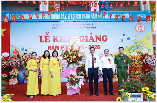 Các trường học trên địa bàn phường Phương Liệt long trọng tổ chức Lễ khai giảng đặc biệt chào mừng kỷ niệm 80 năm thành lập Bộ Quốc gia Giáo dục (nay là Bộ Giáo dục và Đào tạo)- Ảnh 3.