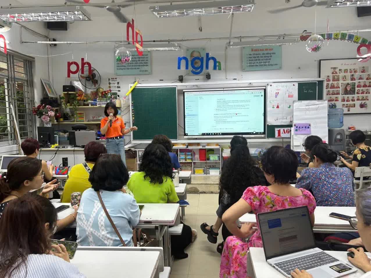 Phường Hai Bà Trưng: Các trường học sẵn sàng điều kiện tốt nhất cho năm học mới- Ảnh 4.