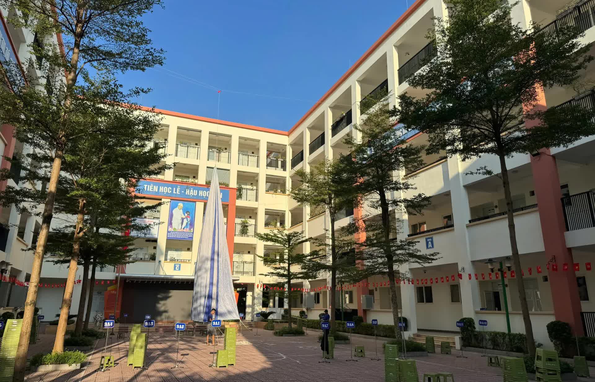 Phường Hai Bà Trưng khắc phục khó khăn, vượt tiến độ nhiều dự án đầu tư trường học- Ảnh 1.
