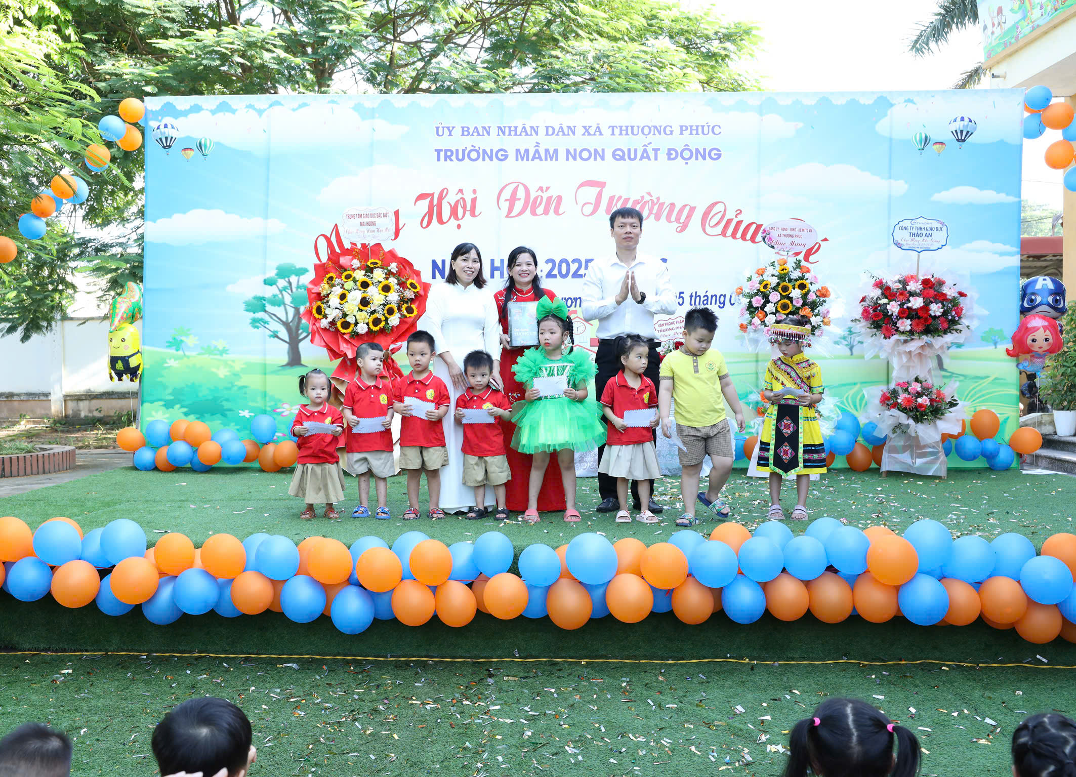 Những hình ảnh về không khí khai giảng năm học mới trên địa bàn xã Thượng Phúc- Ảnh 27.