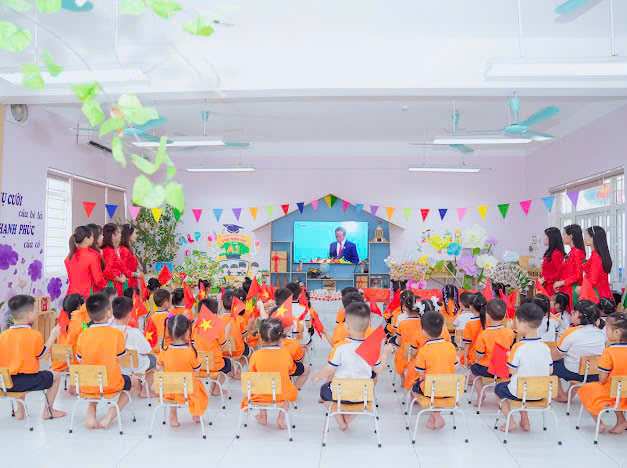 Xã Thanh Trì: Rộn ràng ngày khai giảng năm học mới- Ảnh 19.