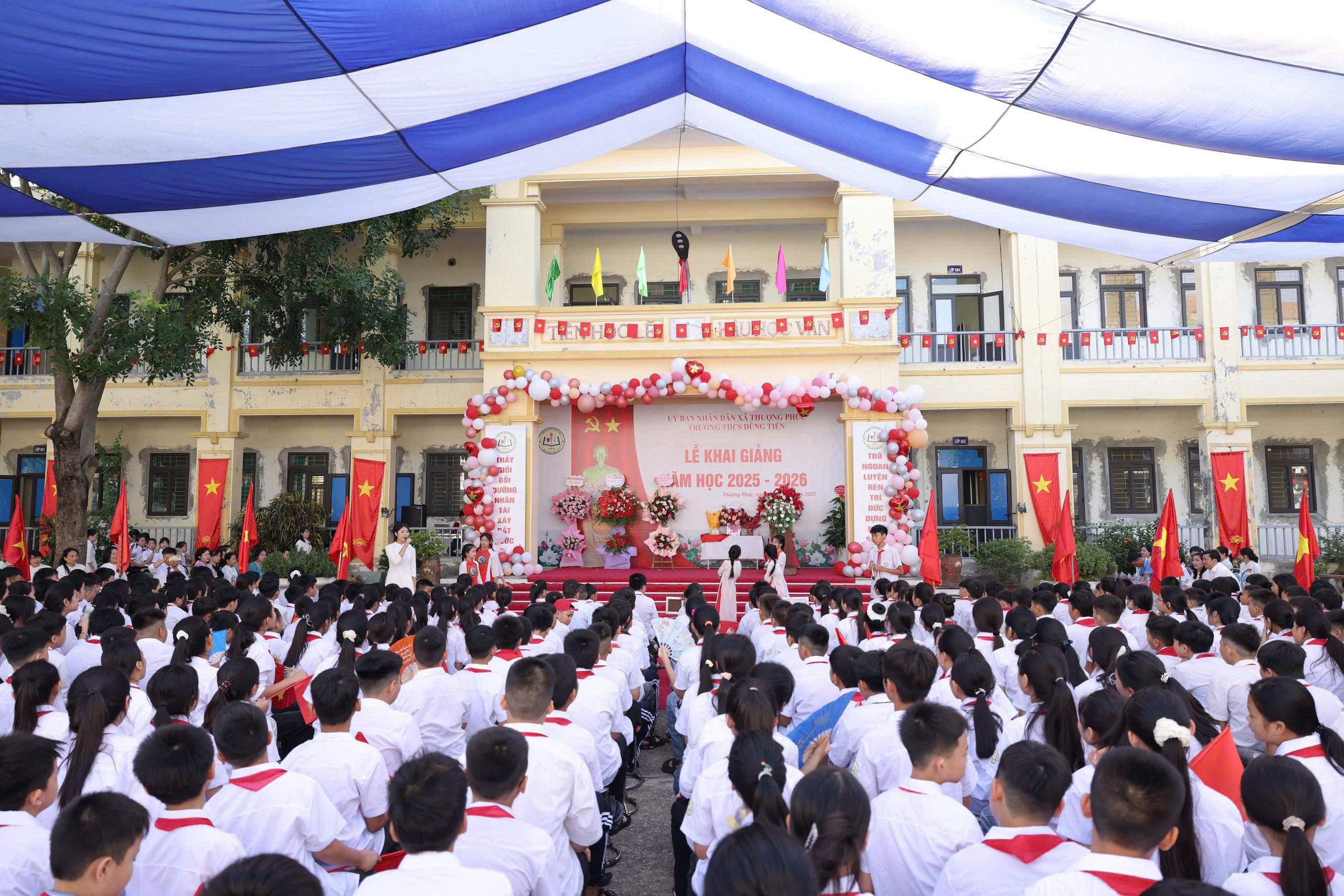 Những hình ảnh về không khí khai giảng năm học mới trên địa bàn xã Thượng Phúc- Ảnh 3.