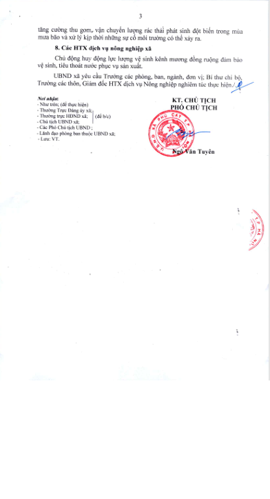 Thông báo về việc tổ chức tổng vệ sinh môi trường trên địa bàn xã Phú Cát năm 2025- Ảnh 3.