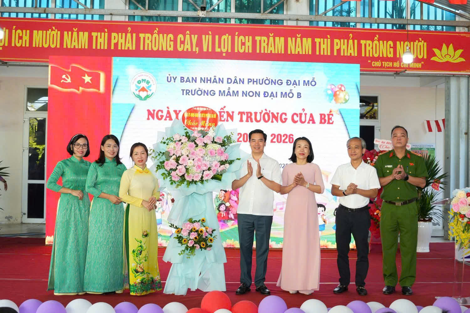 19 Trường học, hơn 11.300 học sinh phường Đại Mỗ nô nức bước vào năm học mới- Ảnh 6.