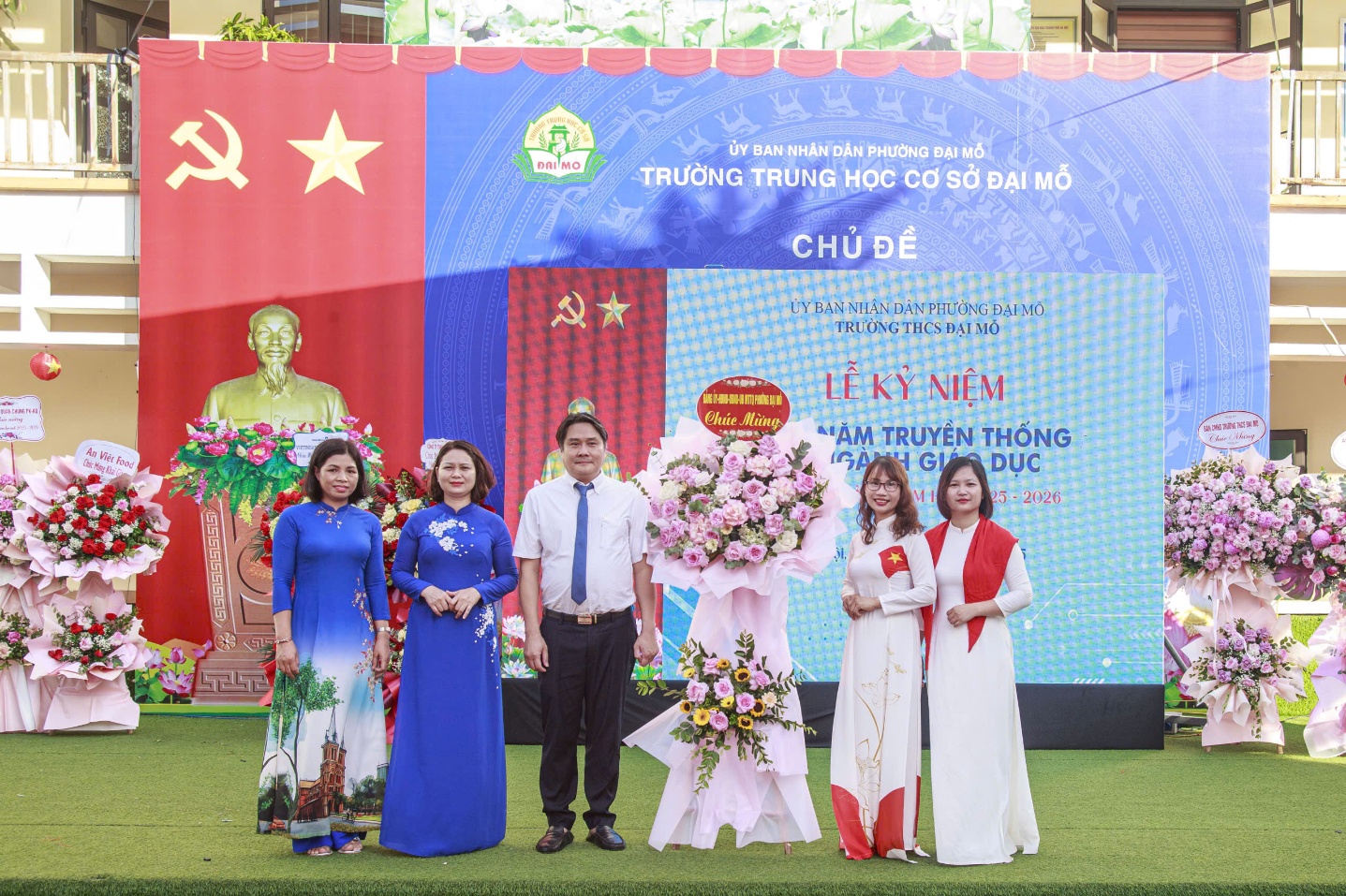 19 Trường học, hơn 11.300 học sinh phường Đại Mỗ nô nức bước vào năm học mới- Ảnh 7.