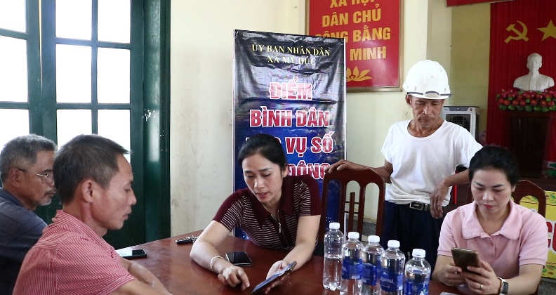 Xã Mỹ Đức tiếp tục lan tỏa mô hình " Điểm bình dân học vụ số lưu động"- Ảnh 3.