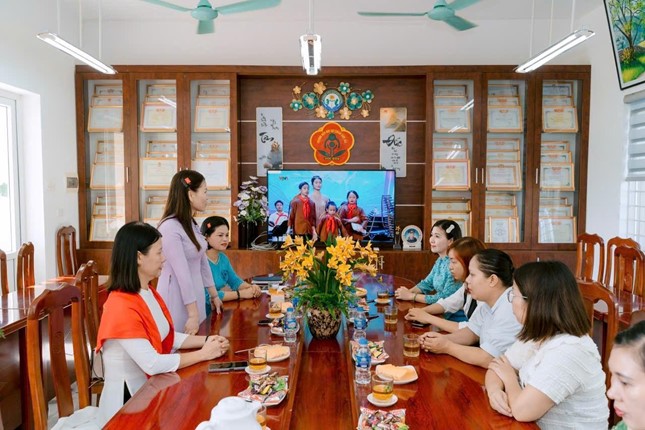 Gần 15.000 học sinh xã Sơn Đồng dự Lễ khai giảng đặc biệt- Ảnh 10.