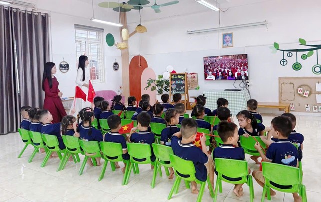 Gần 15.000 học sinh xã Sơn Đồng dự Lễ khai giảng đặc biệt- Ảnh 29.