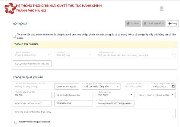 Hà Nội tiếp nhận 100% thủ tục hành chính thuộc phạm vi quản lý bằng hình thức trực tuyến- Ảnh 7.