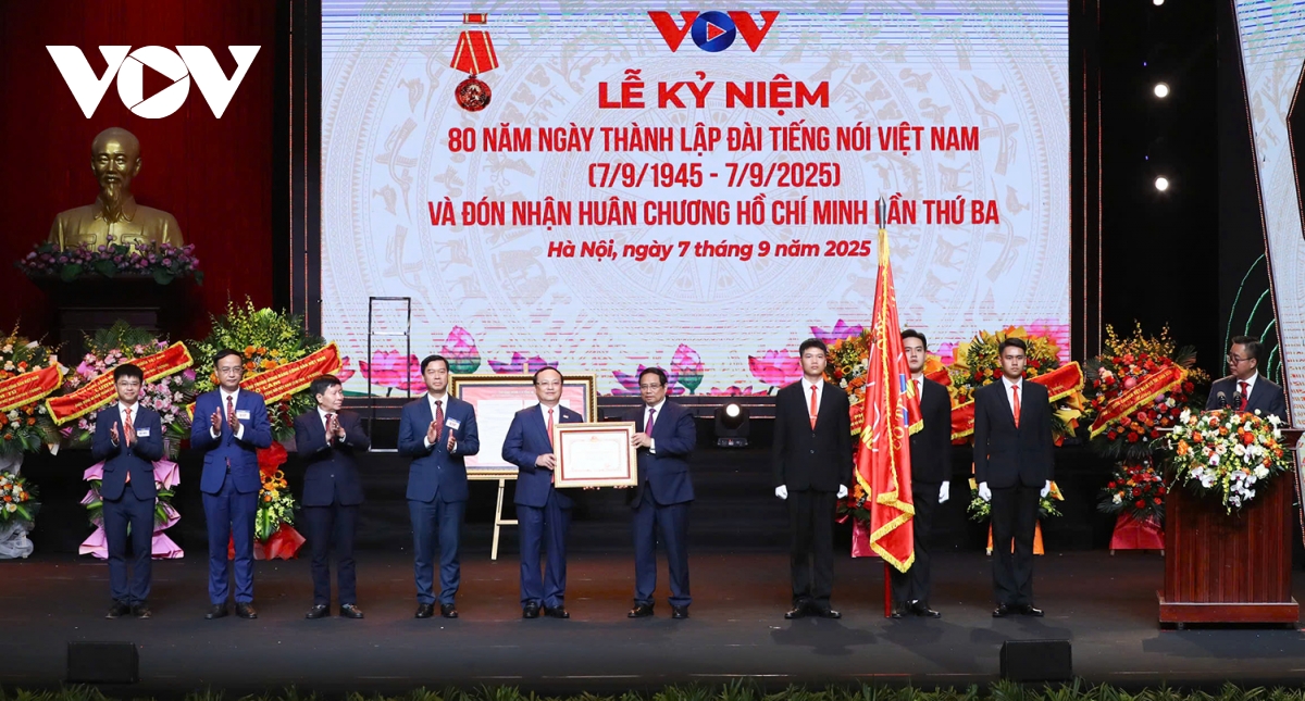 Đài Tiếng nói Việt Nam vinh dự đón nhận Huân chương Hồ Chí Minh lần thứ 3- Ảnh 5.