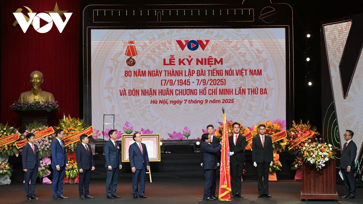 Đài Tiếng nói Việt Nam vinh dự đón nhận Huân chương Hồ Chí Minh lần thứ 3- Ảnh 4.