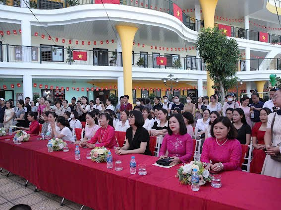 Trường Mầm non Họa Mi tổ chức “Ngày hội đến trường của bé” năm học  2025 – 2026 tưng bừng phấn khởi- Ảnh 3.