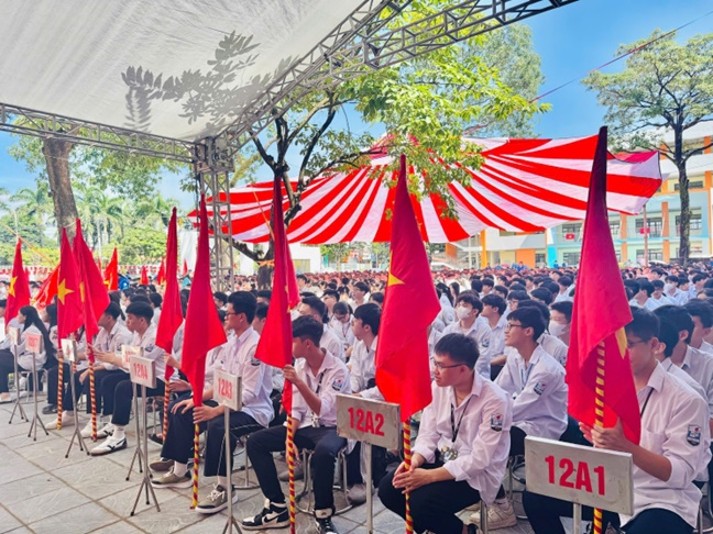 Trên 16.000 học sinh các cấp học xã Hoài Đức phấn khởi, hân hoan trong ngày khai giảng năm học mới 2025 – 2026- Ảnh 16.