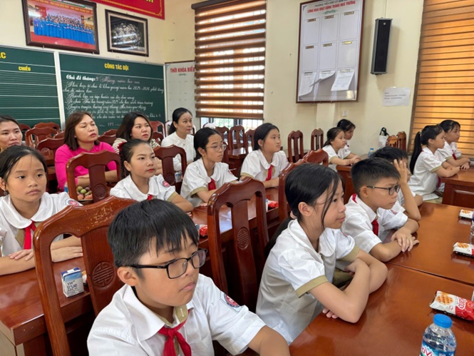 Trên 16.000 học sinh các cấp học xã Hoài Đức phấn khởi, hân hoan trong ngày khai giảng năm học mới 2025 – 2026- Ảnh 19.