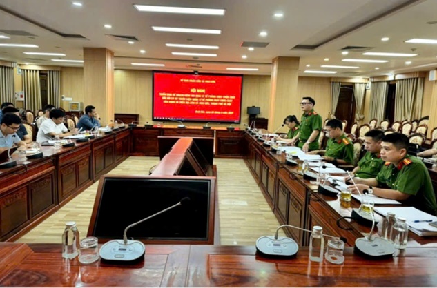 Hoài Đức kiểm tra định kỳ công tác phòng cháy, chữa cháy đối với cơ sở thuộc diện quản lý trên địa bàn- Ảnh 1.