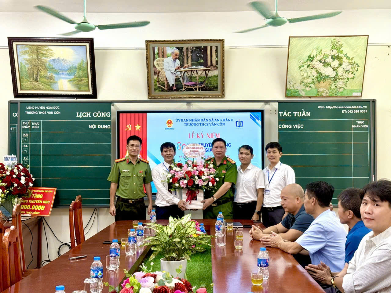 An Khánh: Học sinh hân hoan bước vào năm học mới- Ảnh 7.