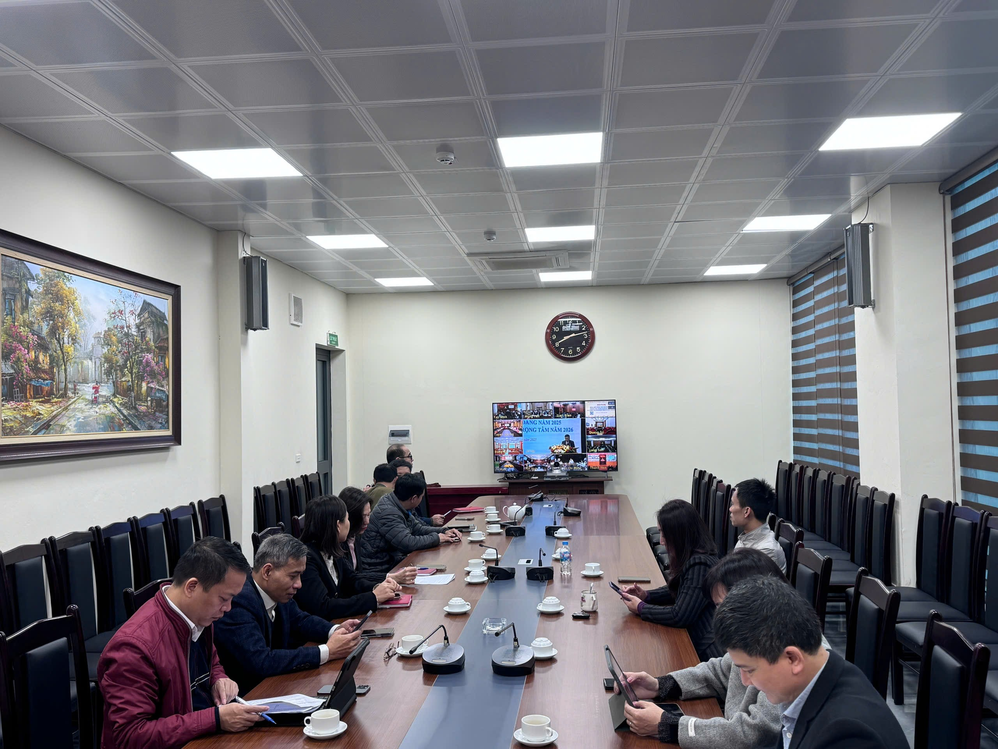 Đảng ủy phường Phương Liệt tham gia Hội nghị trực tuyến tổng kết công tác chuyển đổi số trong các cơ quan đảng năm 2025 và triển khai nhiệm vụ trọng tâm năm 2026- Ảnh 2.