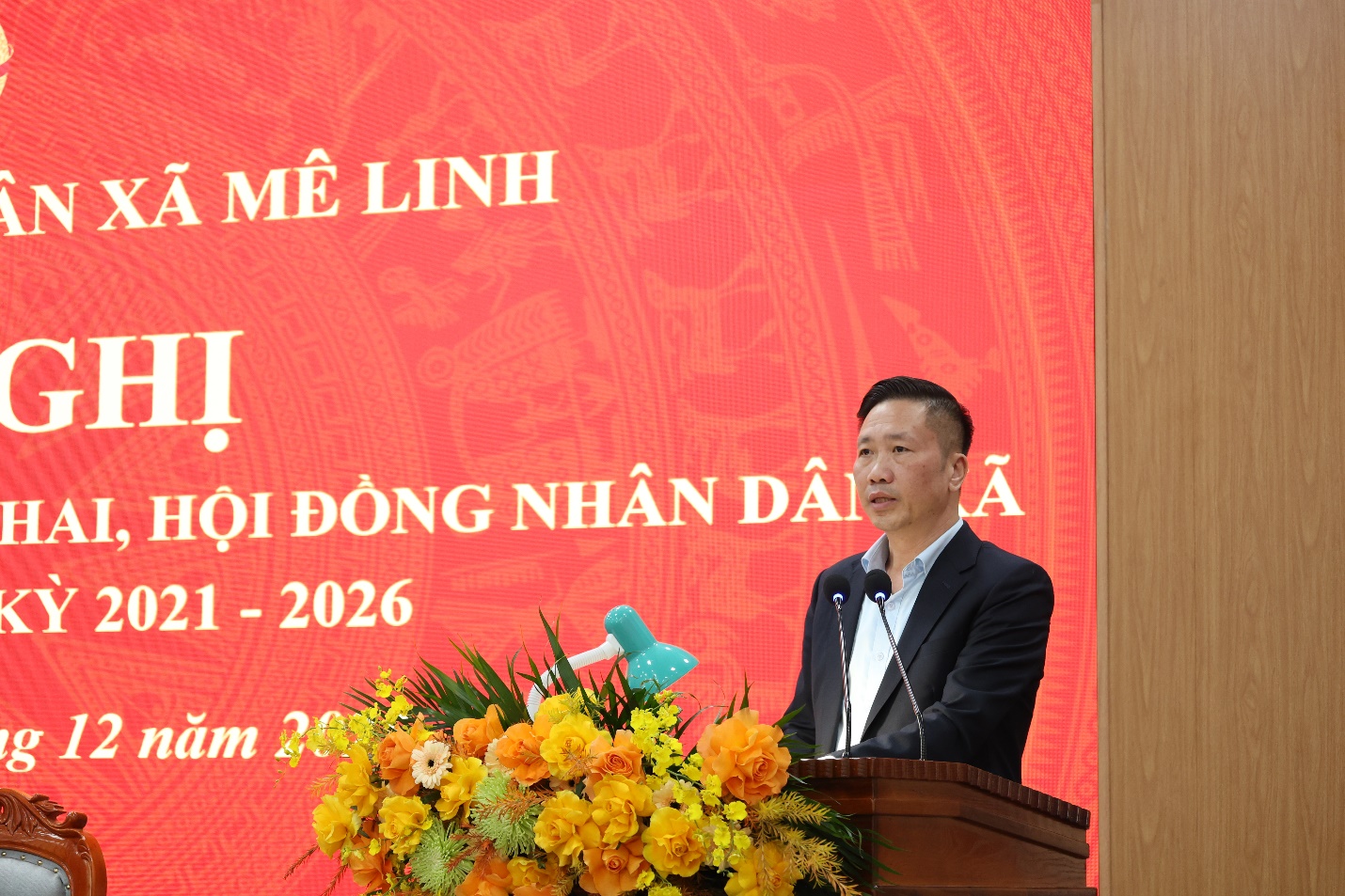 Hội nghị tiếp xúc cử tri sau kỳ họp thứ hai HĐND xã Mê Linh khóa XX, nhiệm kỳ 2021-2026- Ảnh 2.