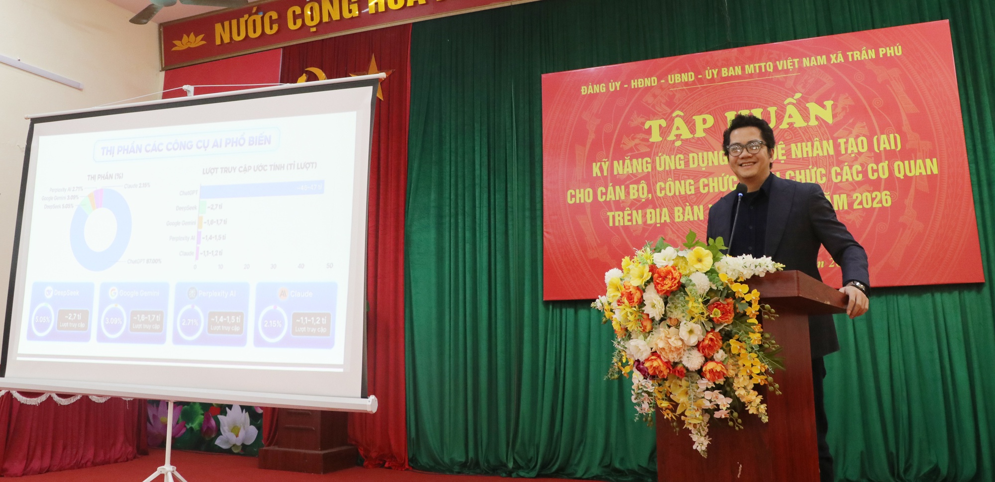 Xã Trần Phú đã tổ chức Hội nghị tập huấn, bồi dưỡng kỹ năng ứng dụng trí tuệ nhân tạo (AI)- Ảnh 4.