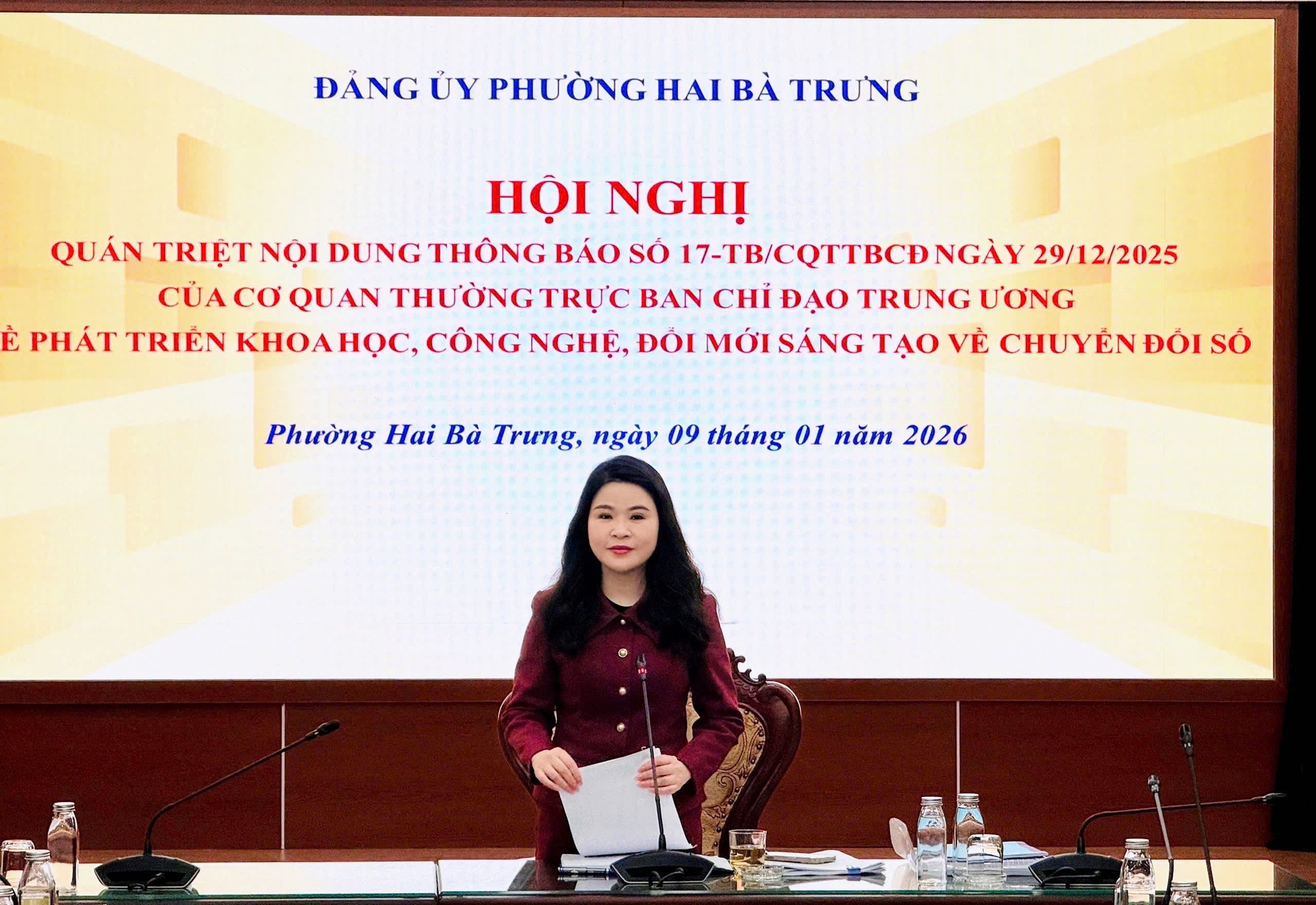 Đột phá từ cơ sở: Phường Hai Bà Trưng quán triệt, triển khai Nghị quyết số 57- NQ/TW theo tinh thần “4 trục” “6 rõ”- Ảnh 2.
