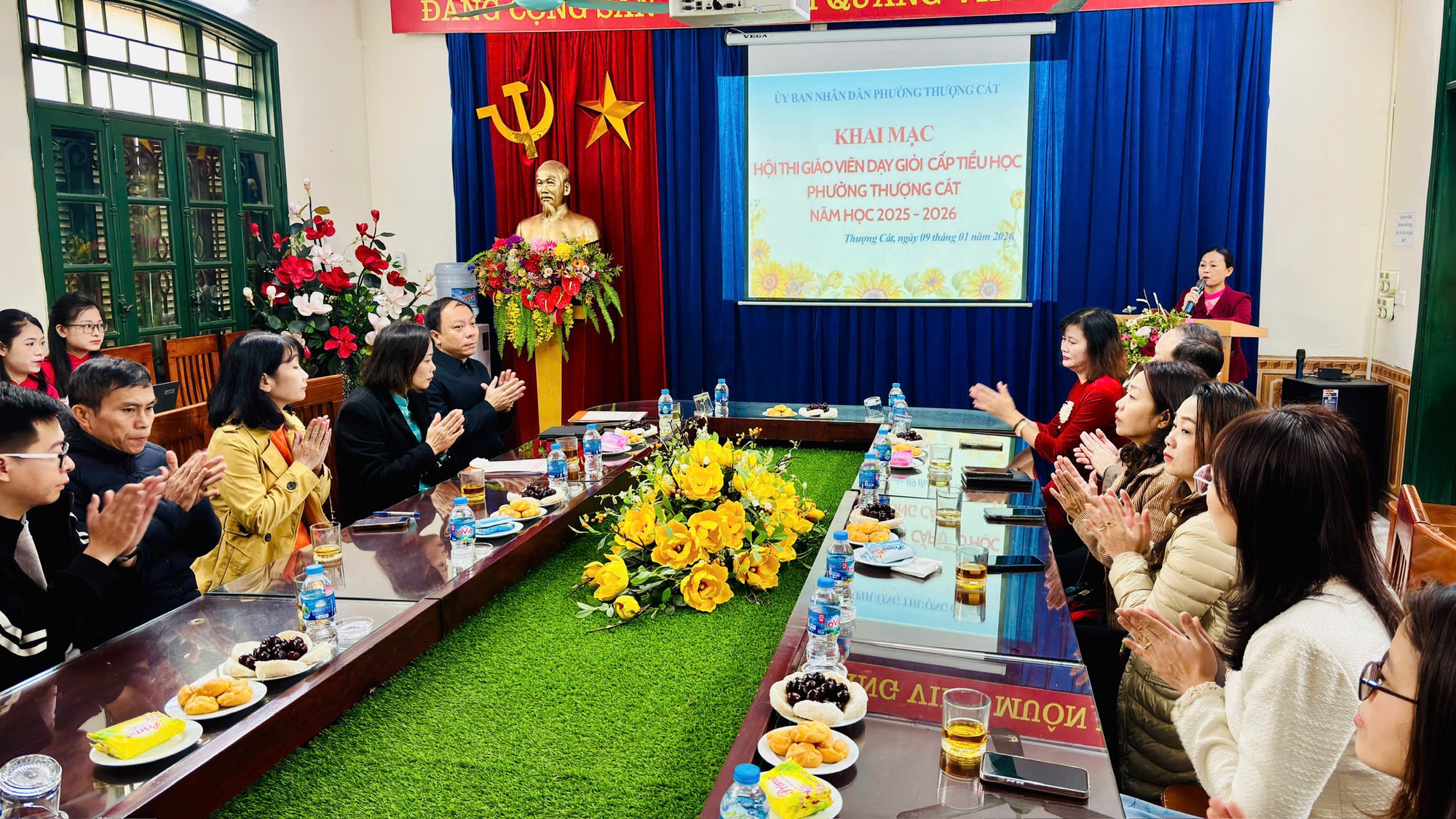 UBND phường Thượng Cát Tổ chức Hội thi giáo viên dạy giỏi cấp Tiểu học phường Thượng Cát, năm học 2025 – 2026- Ảnh 1.