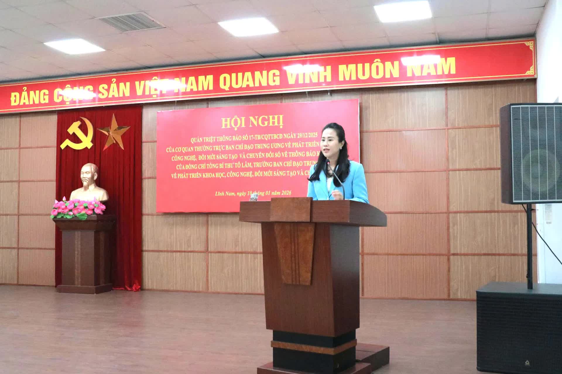 Đảng ủy phường Lĩnh Nam triển khai đưa nghị quyết của Đảng vào cuộc sống- Ảnh 1.