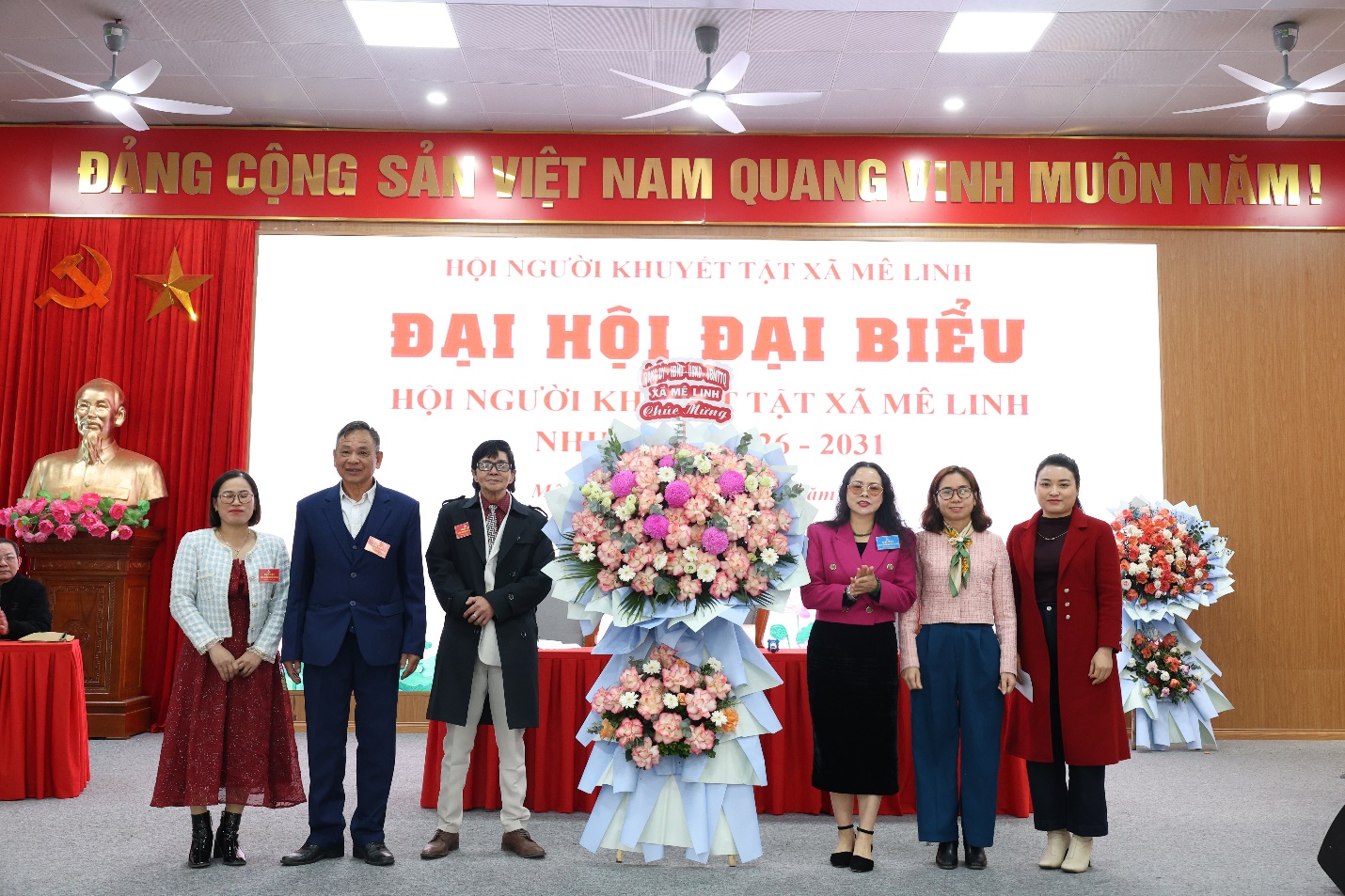 Đại hội đại biểu Hội Người khuyết tật xã Mê Linh lần thứ I, nhiệm kỳ 2026 - 2031 thành công tốt đẹp- Ảnh 1.