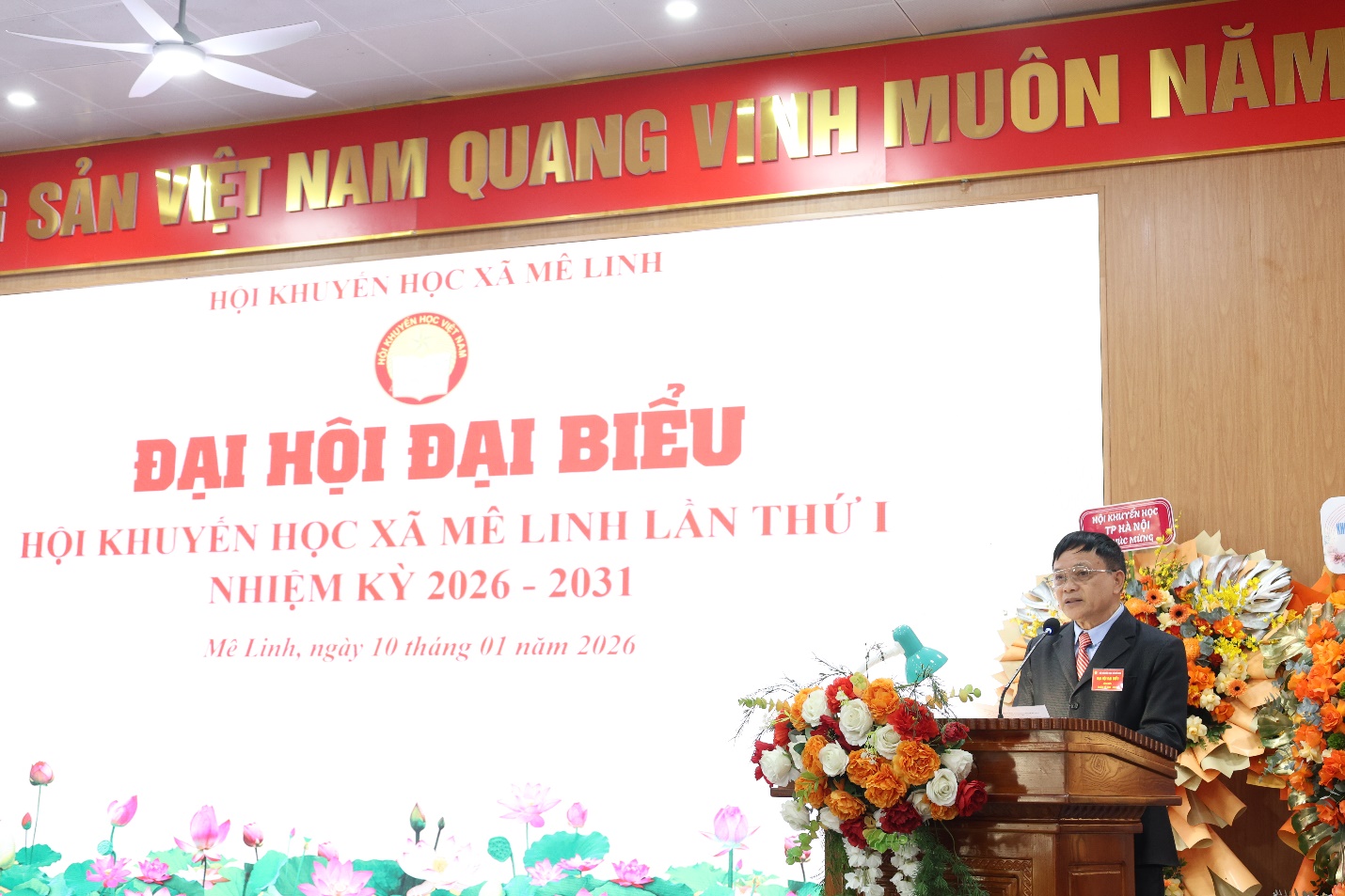 Đại hội Hội Khuyến học xã Mê Linh lần thứ I nhiệm kỳ 2026 - 2031 thành công tốt đẹp- Ảnh 3.