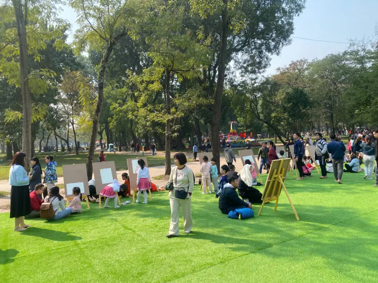 Không gian trải nghiệm sáng tạo đa sắc màu giữa lòng Thủ đô- Ảnh 2.