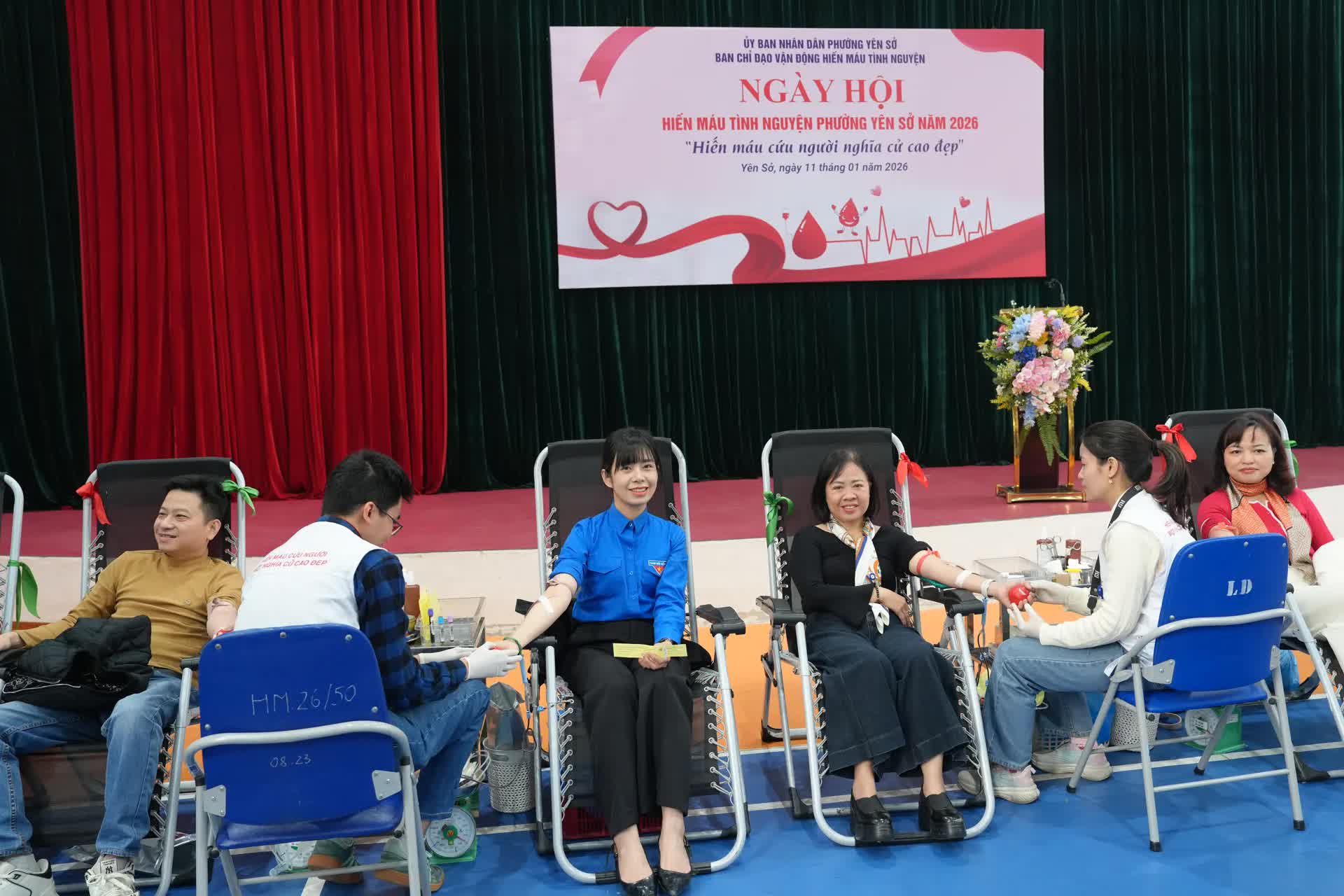 Ngày hội hiến máu phường Yên Sở năm 2026- Ảnh 3.