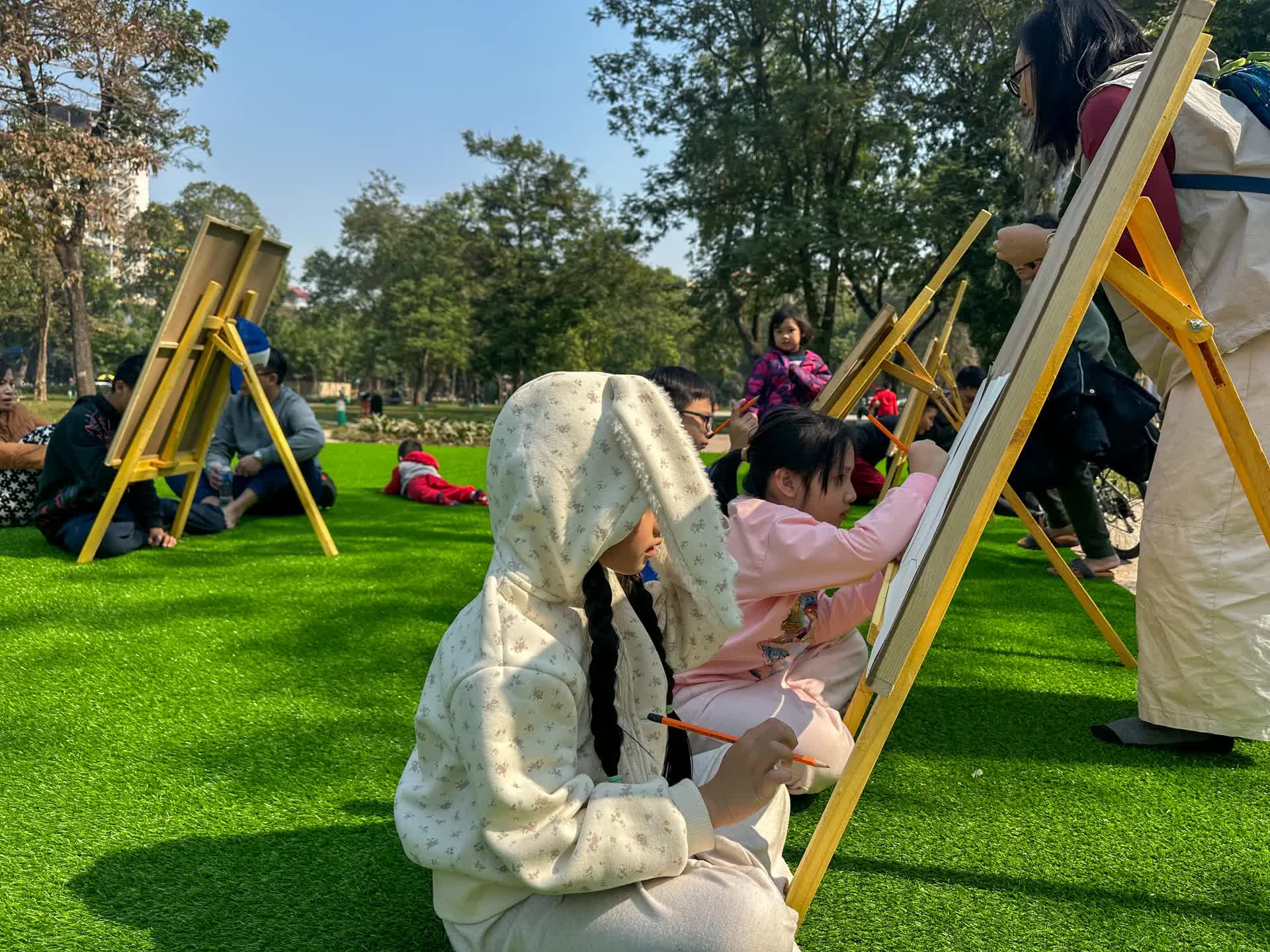 Không gian trải nghiệm sáng tạo đa sắc màu giữa lòng Thủ đô- Ảnh 3.