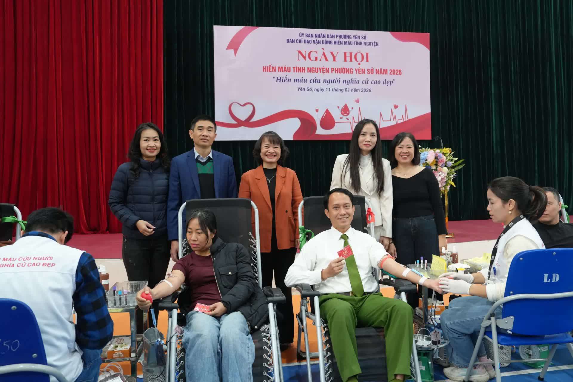 Ngày hội hiến máu phường Yên Sở năm 2026- Ảnh 4.