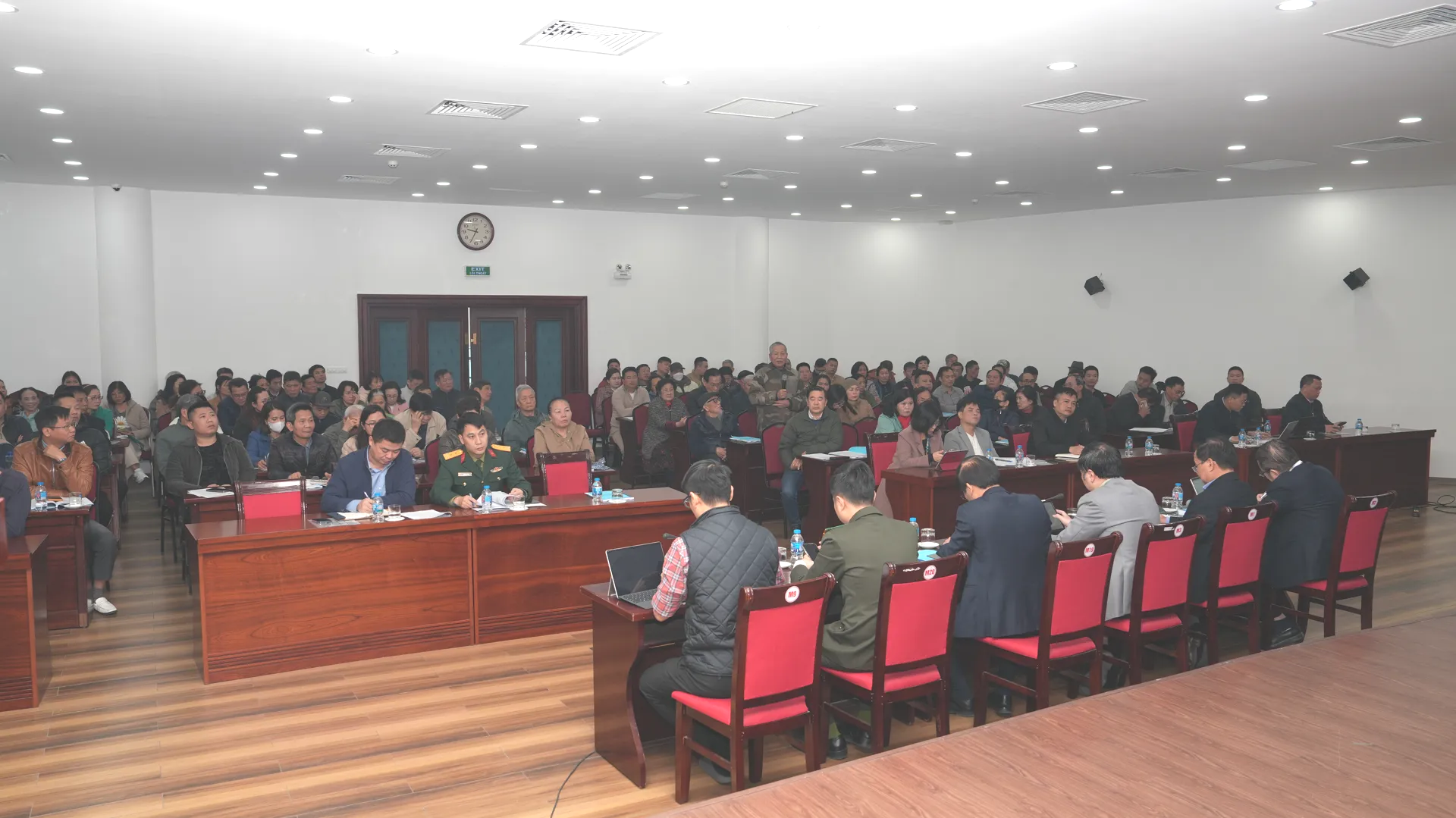 Cầu Giấy: công khai chính sách, đẩy nhanh tiến độ GPMB đường Vành đai 2,5- Ảnh 1.