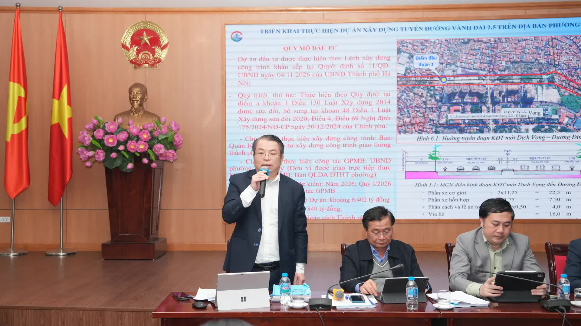 Cầu Giấy: công khai chính sách, đẩy nhanh tiến độ GPMB đường Vành đai 2,5- Ảnh 3.