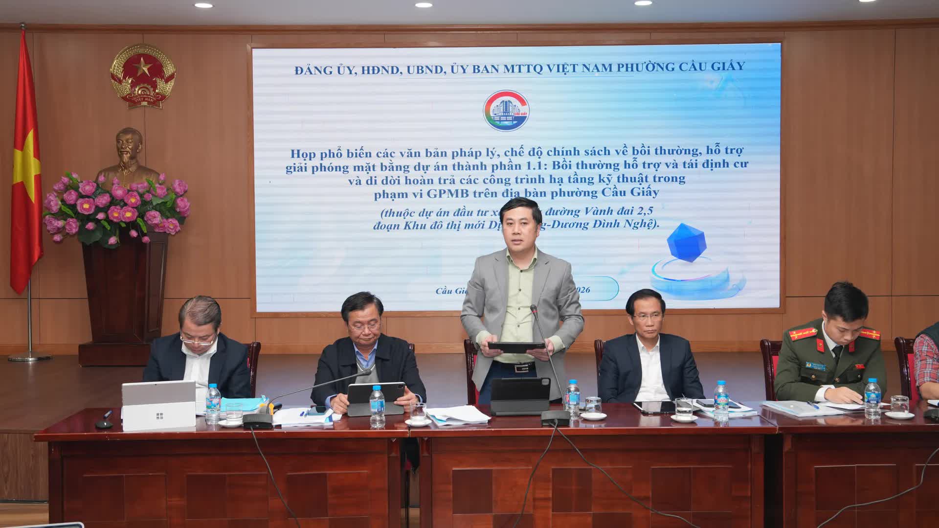 Cầu Giấy: công khai chính sách, đẩy nhanh tiến độ GPMB đường Vành đai 2,5- Ảnh 5.