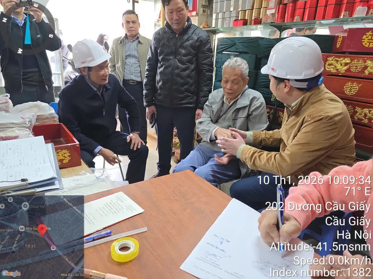 Phường Cầu Giấy dồn lực cho mục tiêu cán đích quý I/2026 trong giải phóng mặt bằng- Ảnh 1.