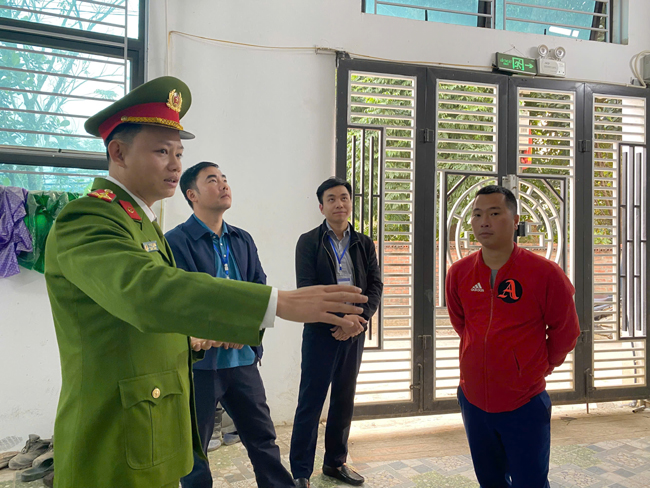 XÃ HẠ BẰNG TĂNG CƯỜNG KIỂM TRA CÔNG TÁC PHÒNG CHÁY, CHỮA CHÁY TẠI CÁC KHU NHÀ TRỌ DỊP TẾT- Ảnh 3.