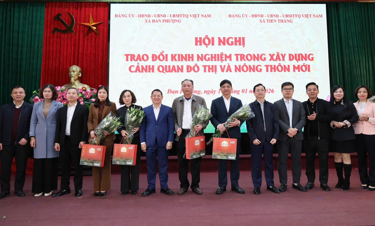 Hội nghị trao đổi kinh nghiệm trong xây dựng cảnh quan đô thị và nông thôn mới.- Ảnh 4.