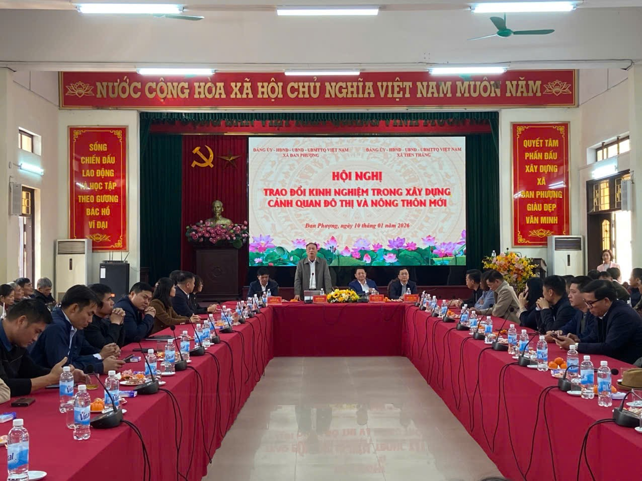 Hội nghị trao đổi kinh nghiệm trong xây dựng cảnh quan đô thị và nông thôn mới.- Ảnh 5.