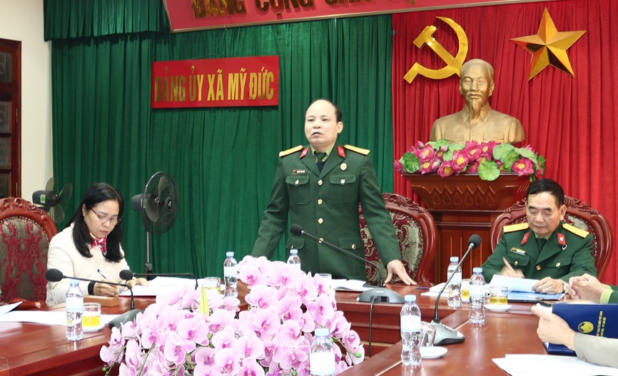 Hội CCB xã Mỹ Đức: Triển khai nhiệm vụ và Phát động phong trào thi đua năm 2026- Ảnh 3.